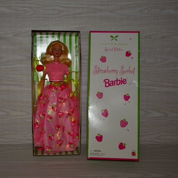 Barbie Other - Barbie Mattel Strawberry Sorbet 1998